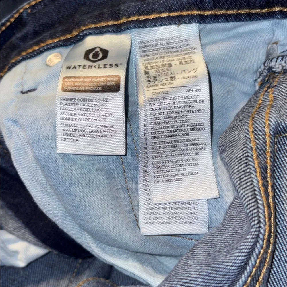 Levi Strauss 550 dark wash jeans size W36 L29